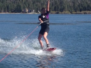 Wakeboard at Captain John's in Big Bear Lake