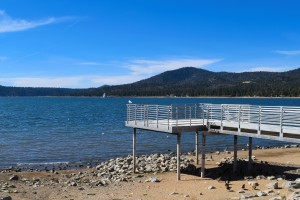 Lake Views from Ski Beach in Big Bear Lake