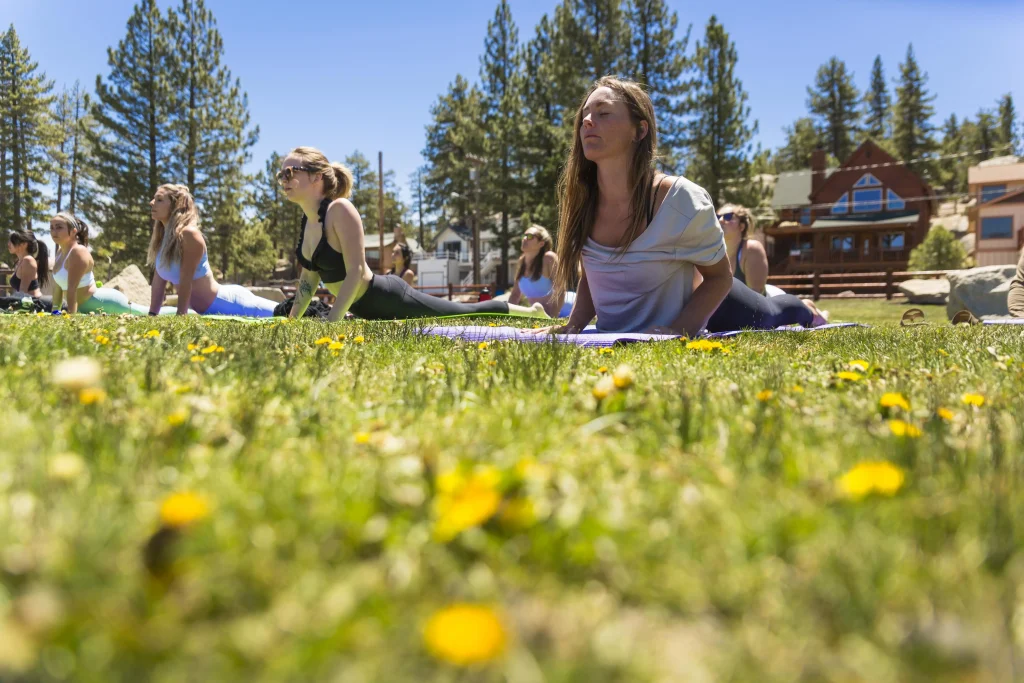 Mountain Girls Yoga Cobra