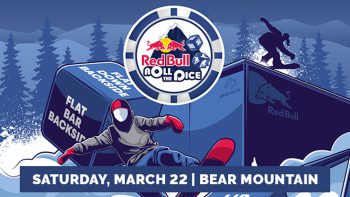 Red Bull Roll The Dice snowboard big bear