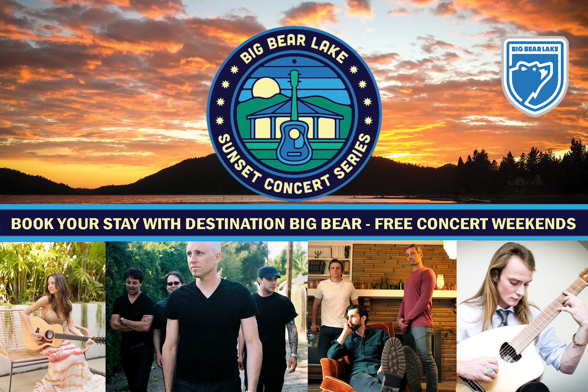 Free Sunset Concert Series in Big Bear Lake Destination Big Bear