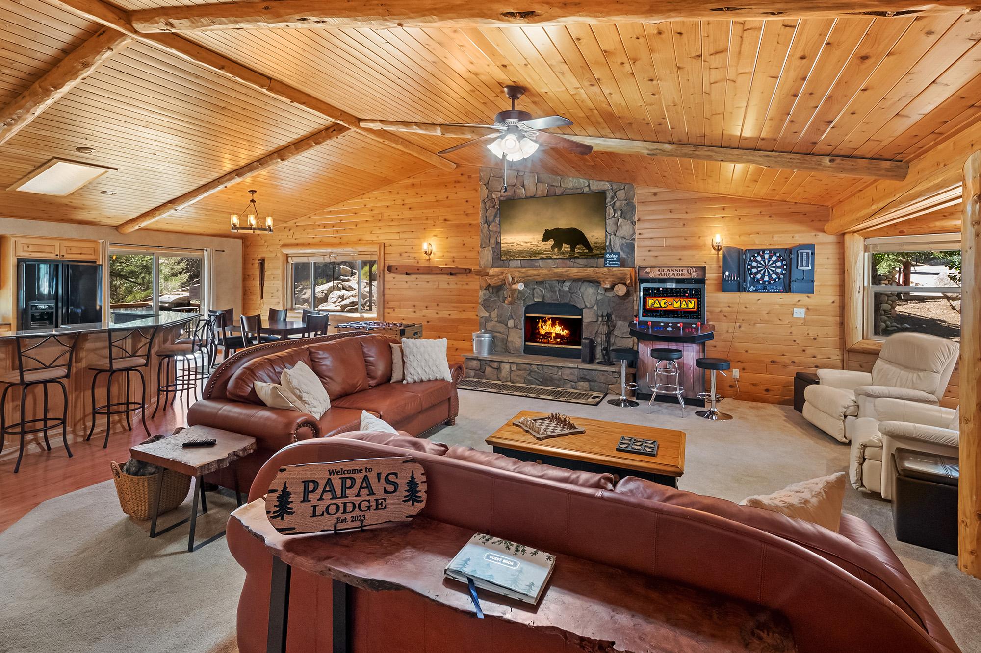 Big Bear Cabin - Papa'sLodge - 0001